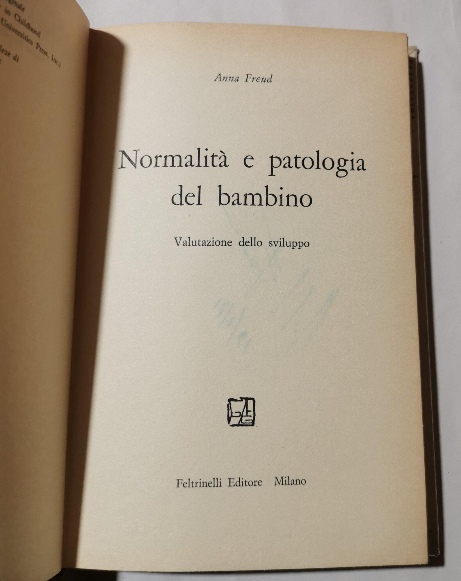 Normalità e patologia nel bambino