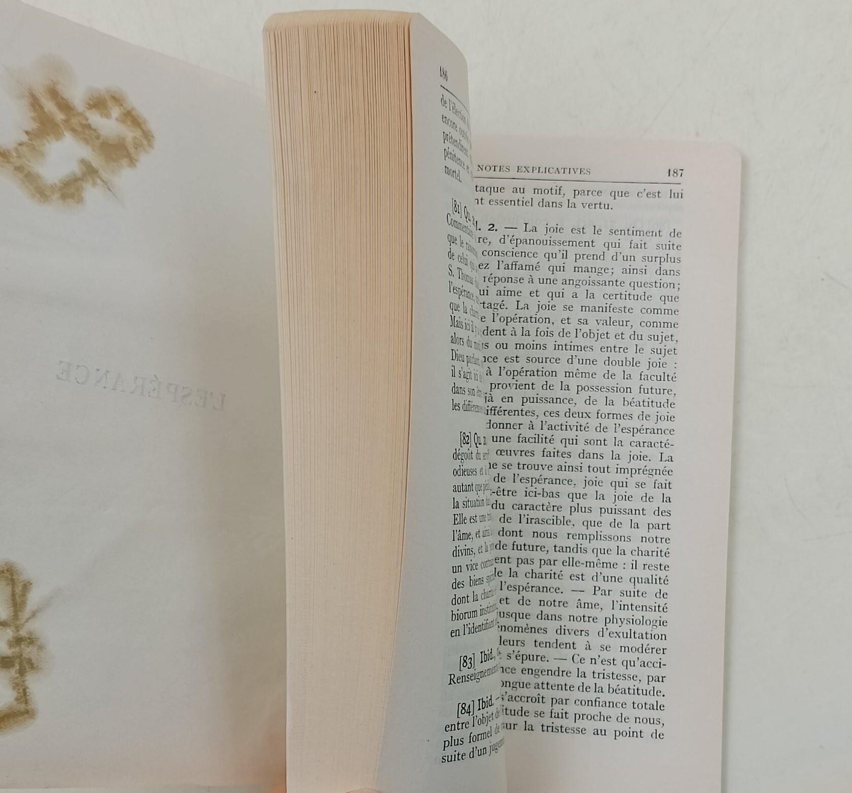 Somme Theologique-L'Esperance