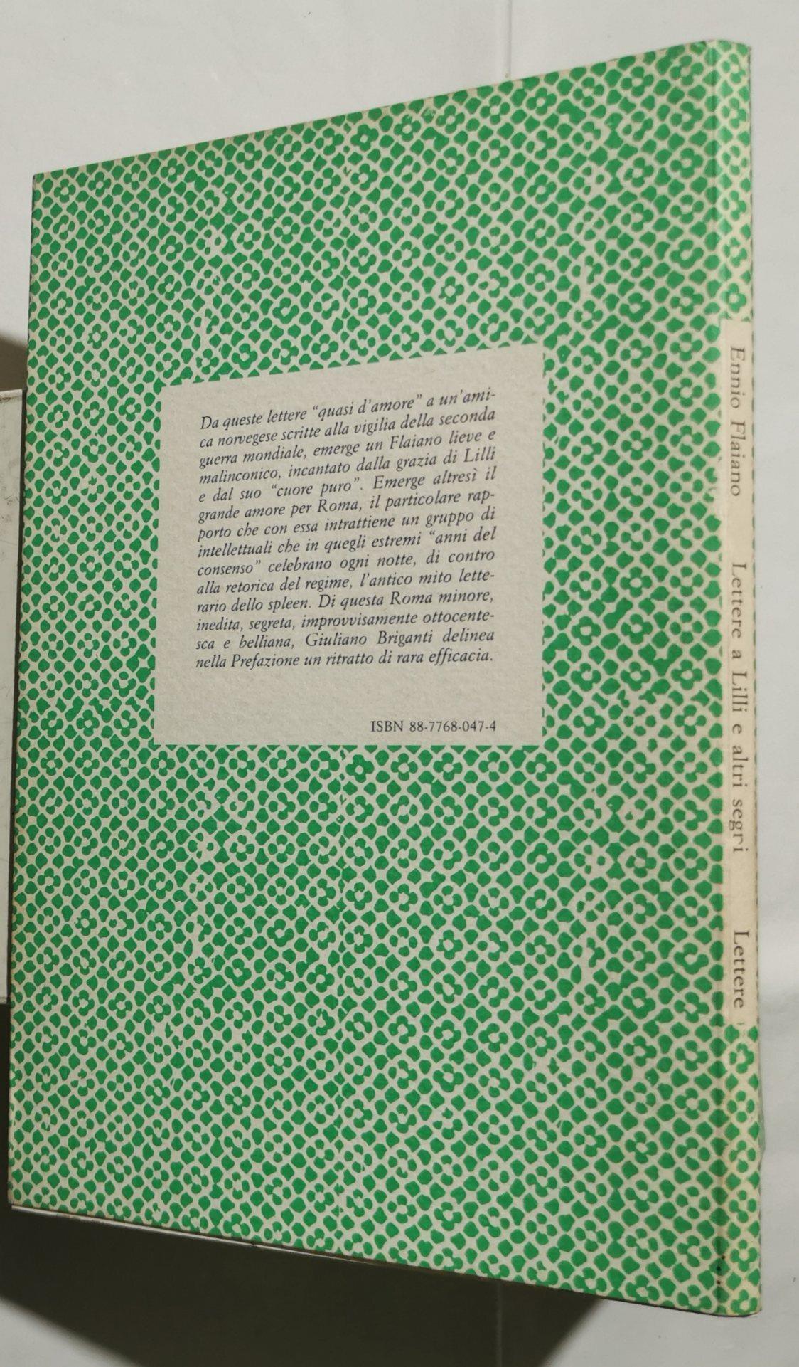Lettere a Lilli e altri segni