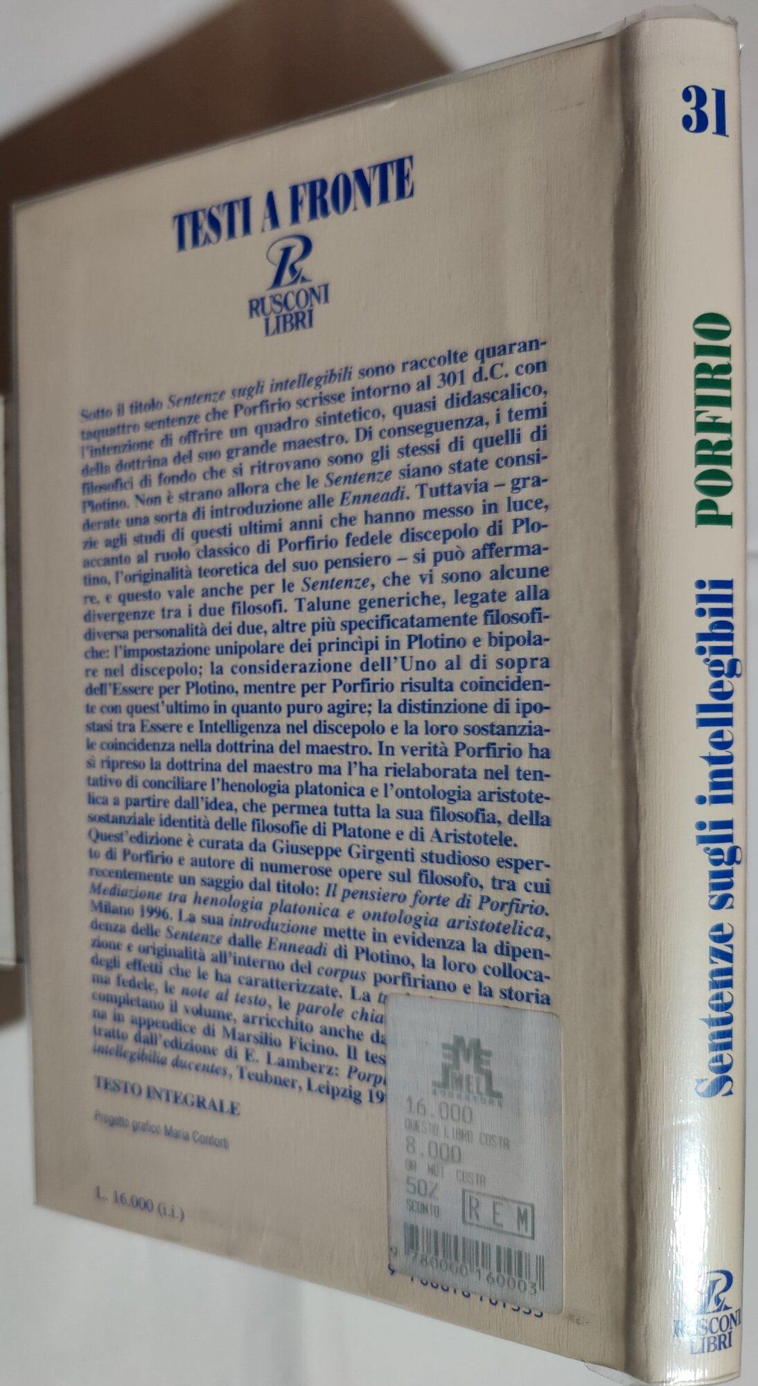 Sentenze sugli intellegibili