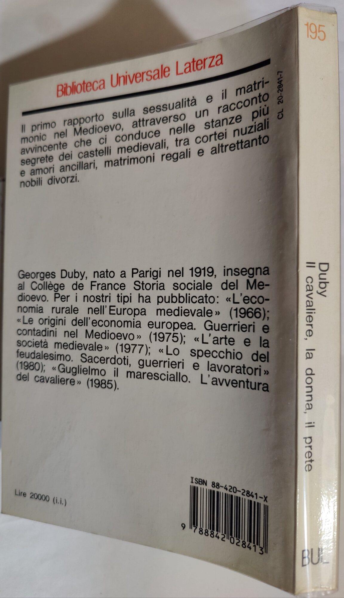 Il cavaliere la donna il prete