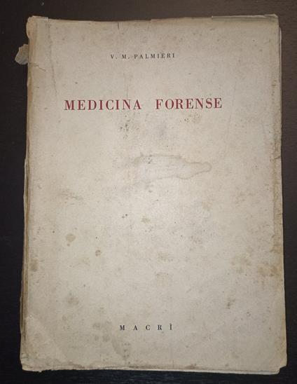 Medicina forense - copertina