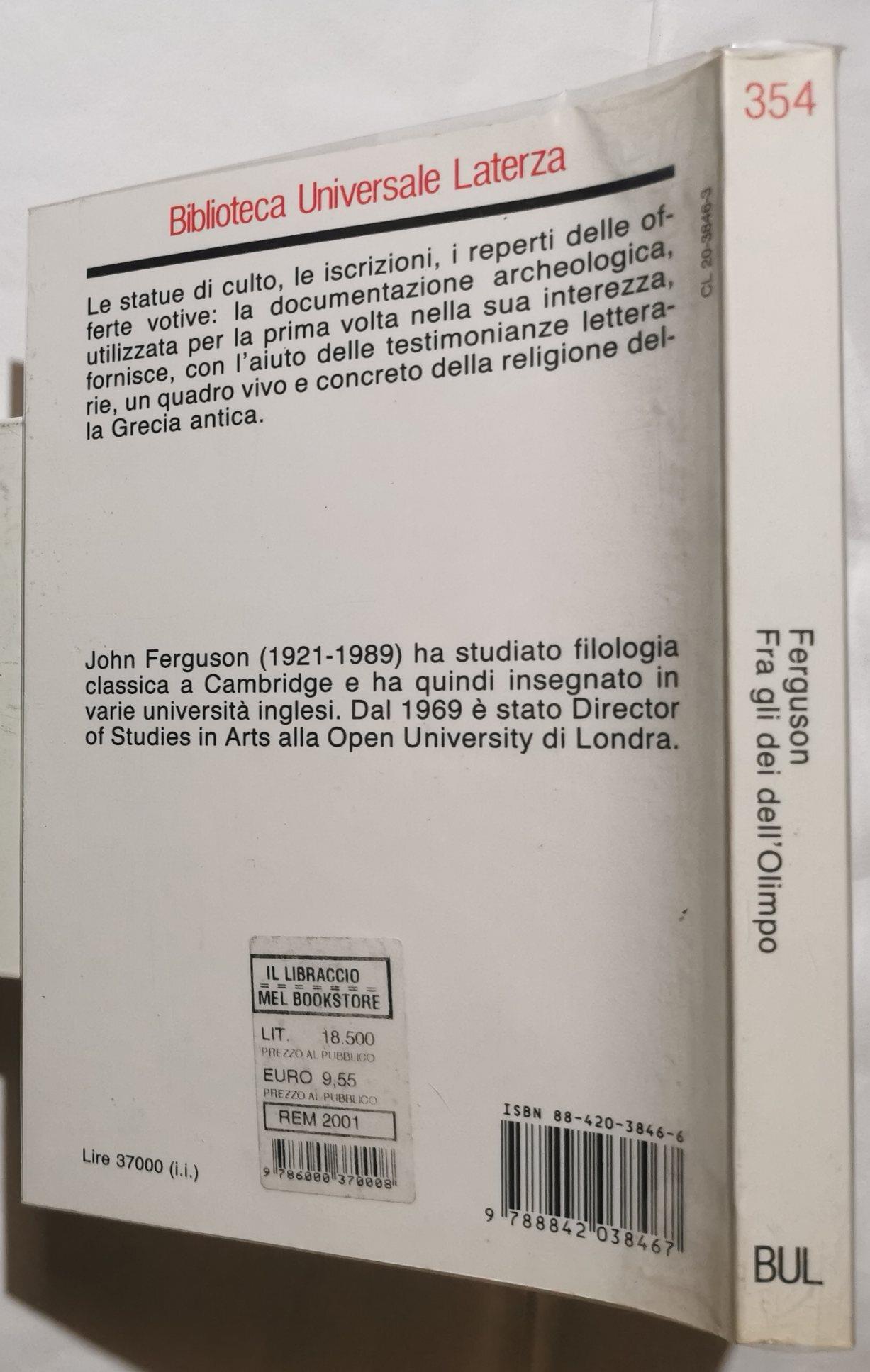 Fra gli dei dell'Olimpo