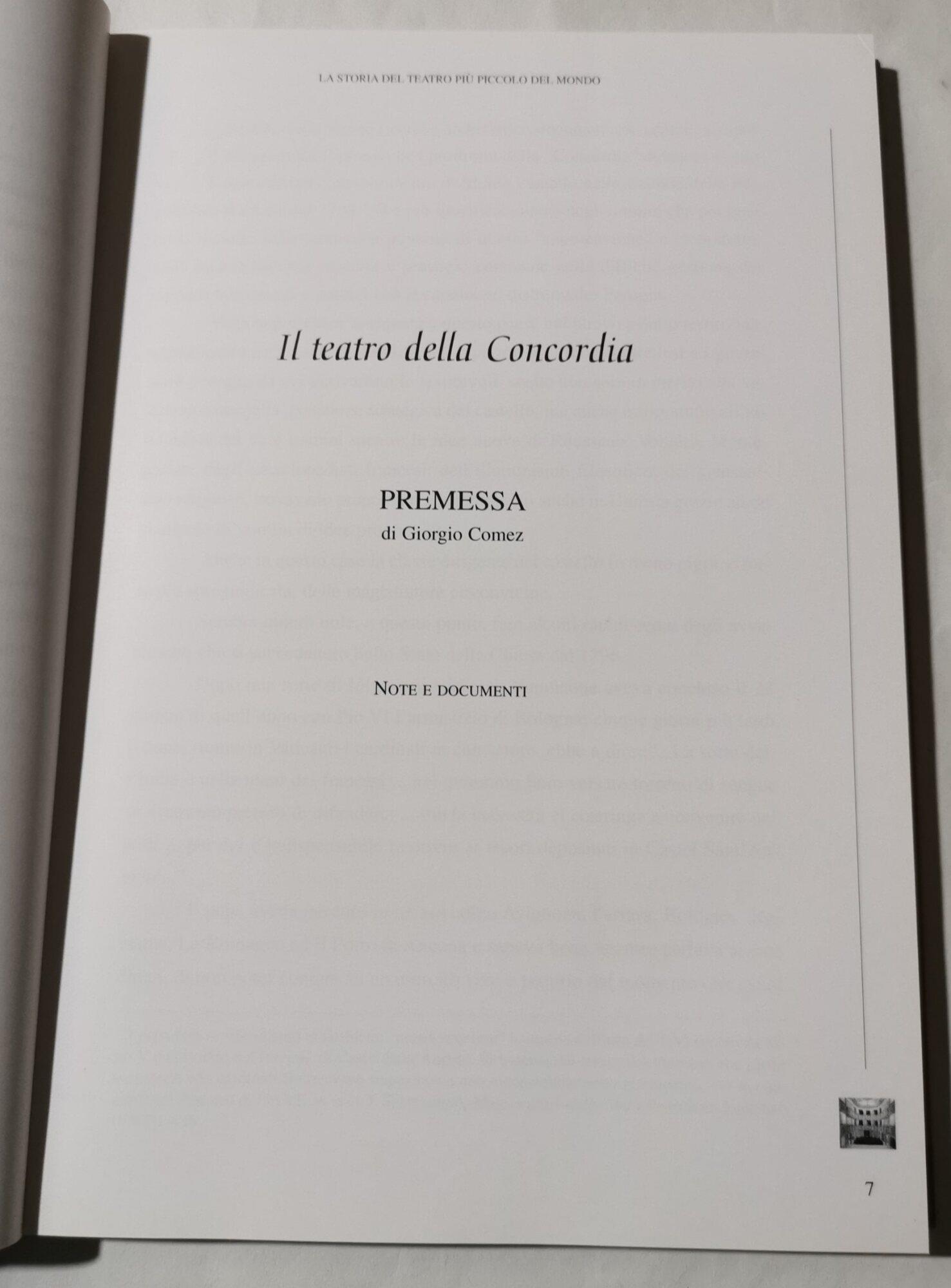 Il teatro della Concordia di Monte Castello di Vibio - La storia del teatro piu' piccolo del mondo
