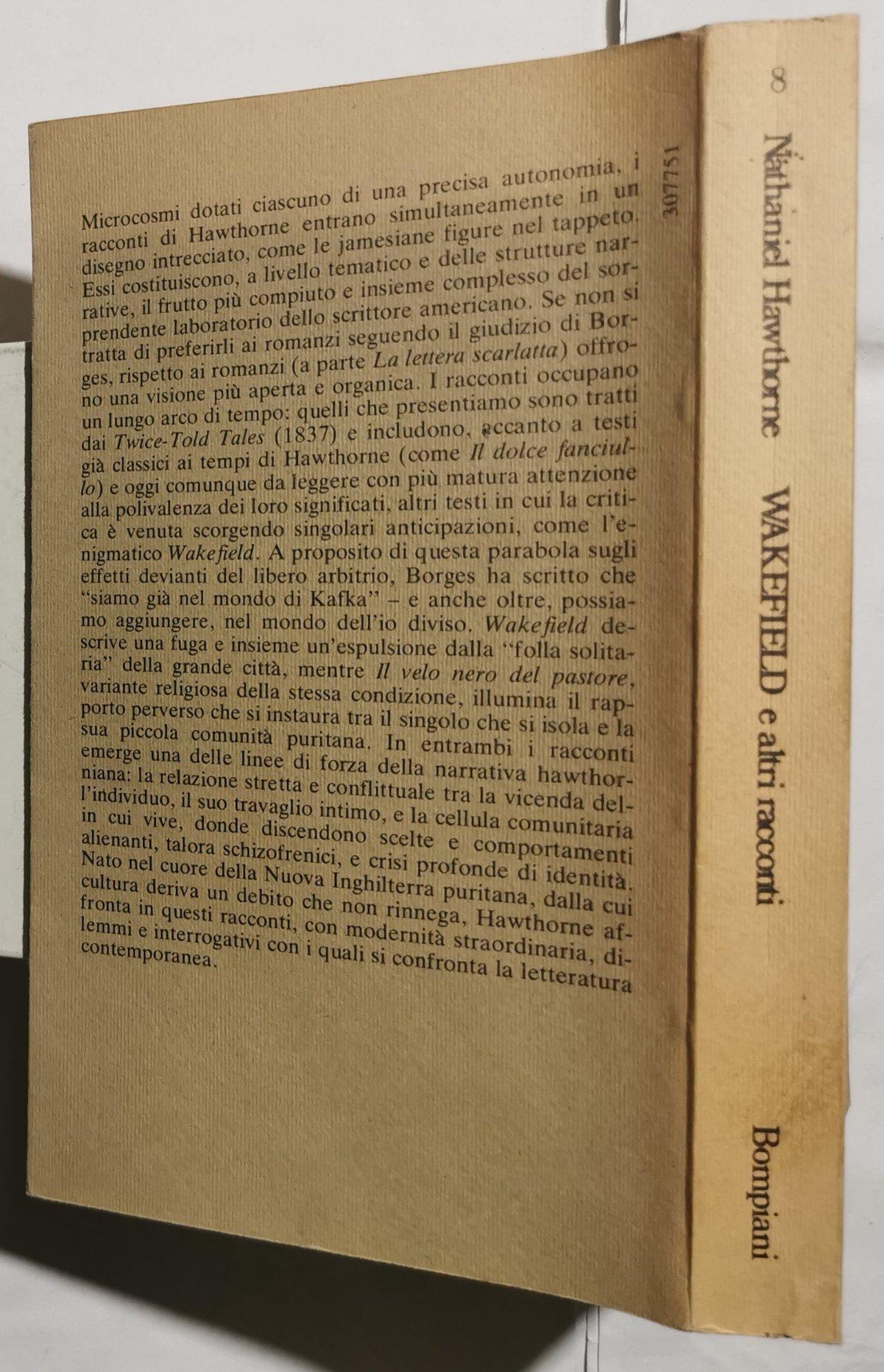 Wakefield e altri racconti