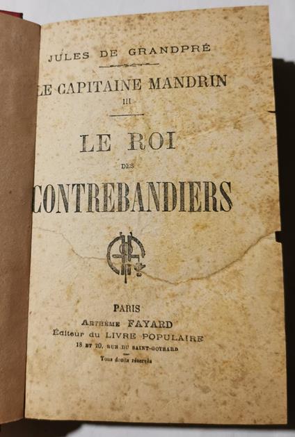 Le Capitain Mandrin III : Le Roi des contrebandiers - copertina