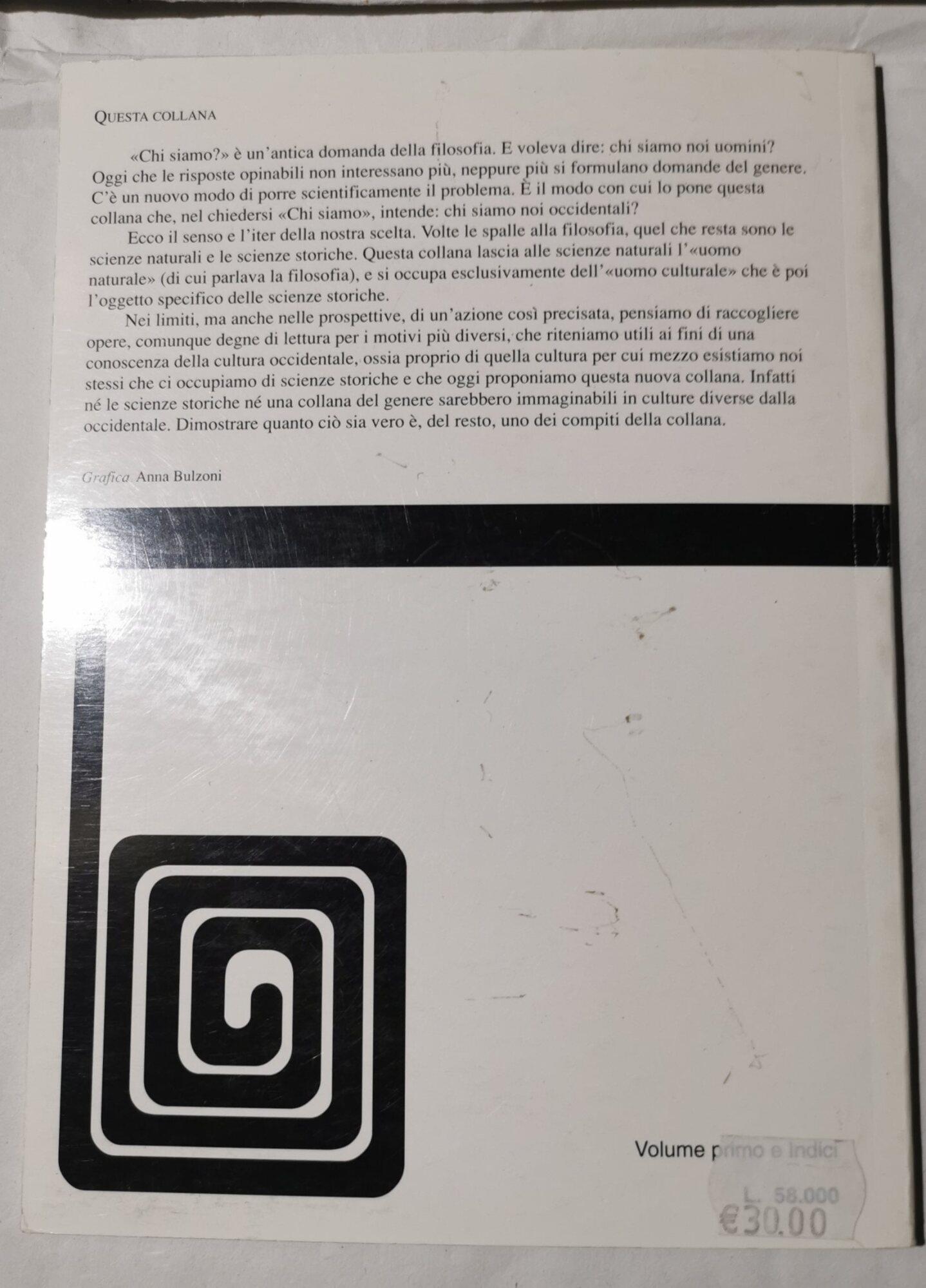 Politeismo - Sommario, indice analitico del sommario, bibliografia, indice generale