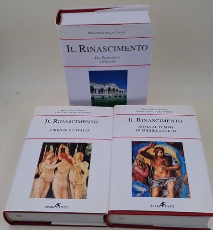 Il Rinascimento-3 voll - copertina