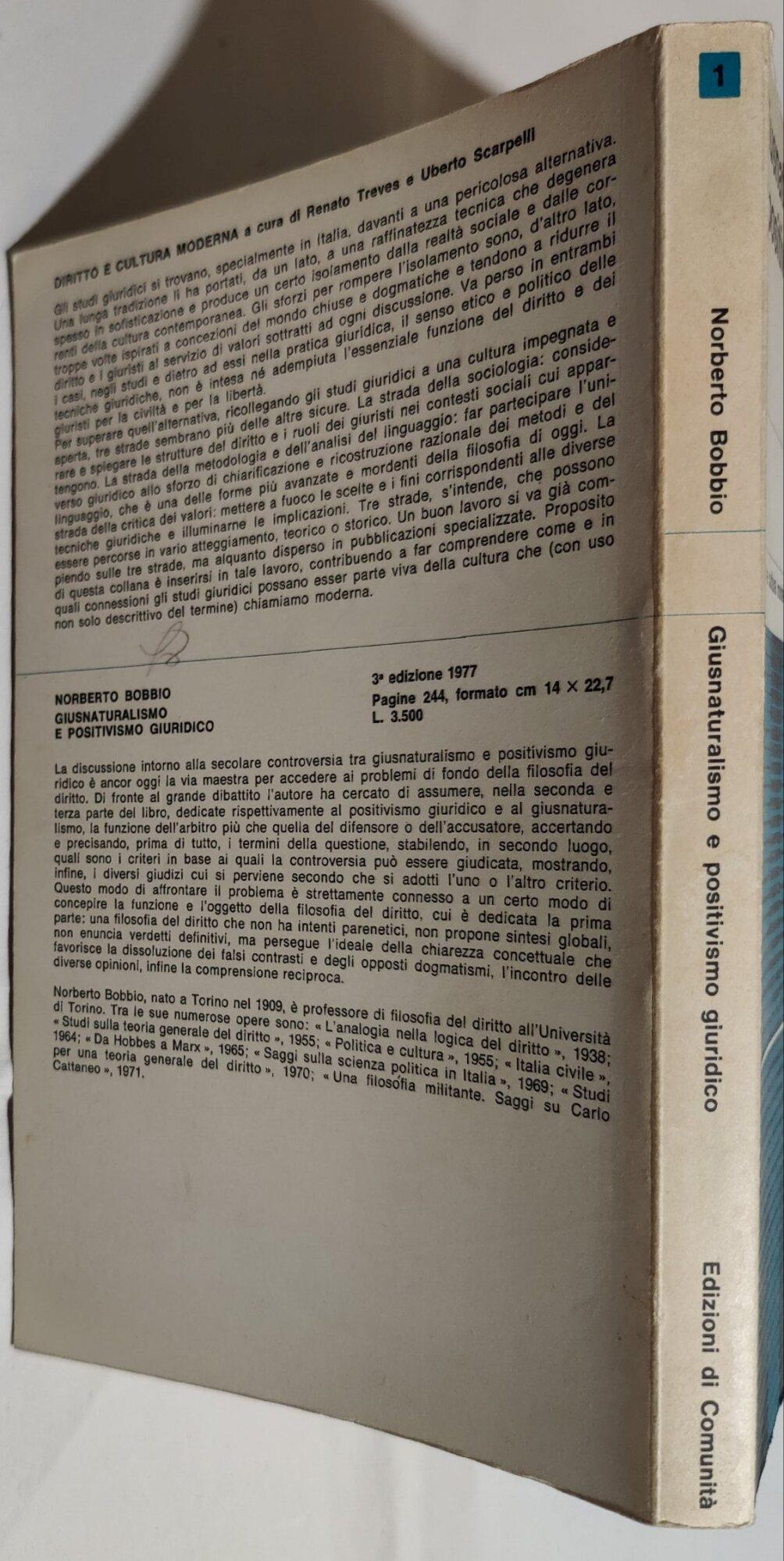 Giusnaturalismo e positivismo giuridico