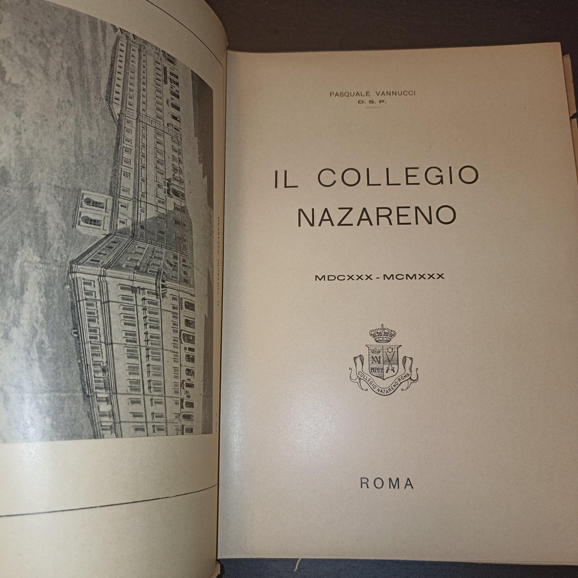 Il collegio Nazareno MDCXXX - MCMXXX