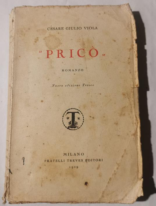 Prico' - Cesare Giulio Viola - copertina