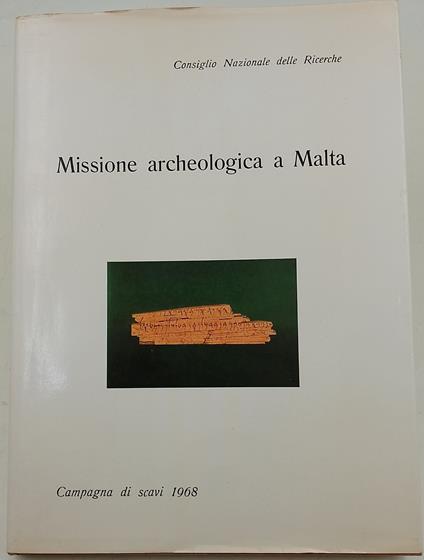 Missione archeologica a Malta - copertina