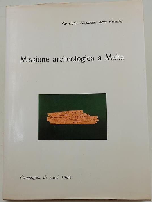 Missione archeologica a Malta - copertina