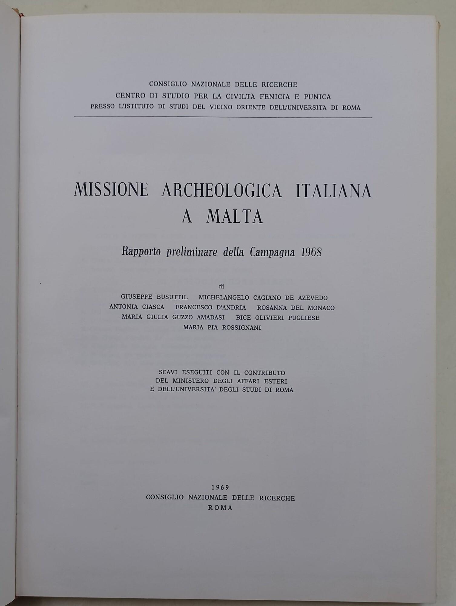 Missione archeologica a Malta