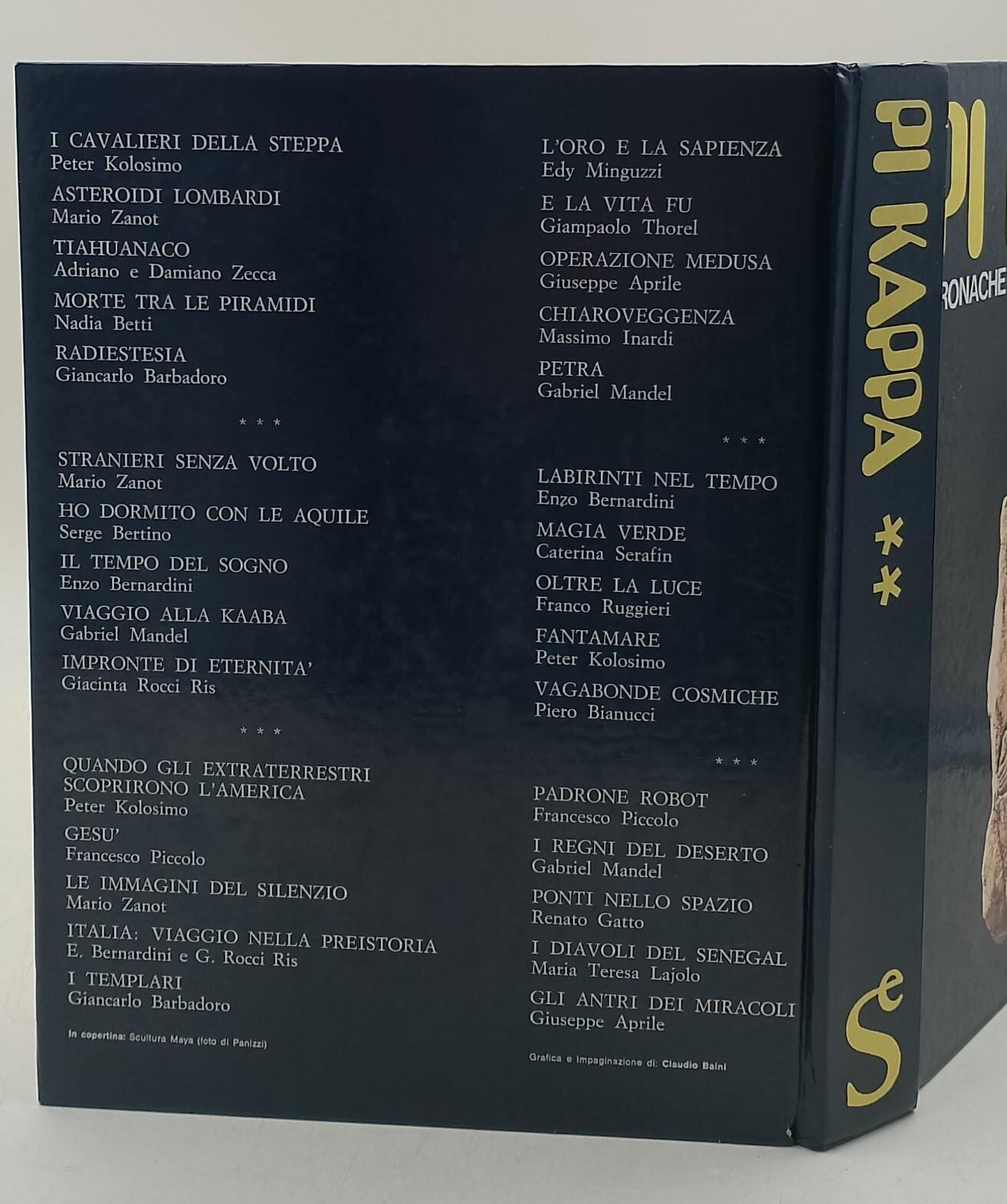 PI Kappa- cronache del tempo e dello spazio-maggio 1973-ottobre 1973