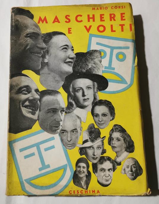 Maschere e volti - Mario Corsi - copertina