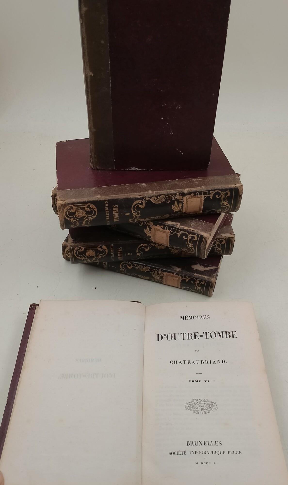 Memoires d'outre-tombe- 6 tomi