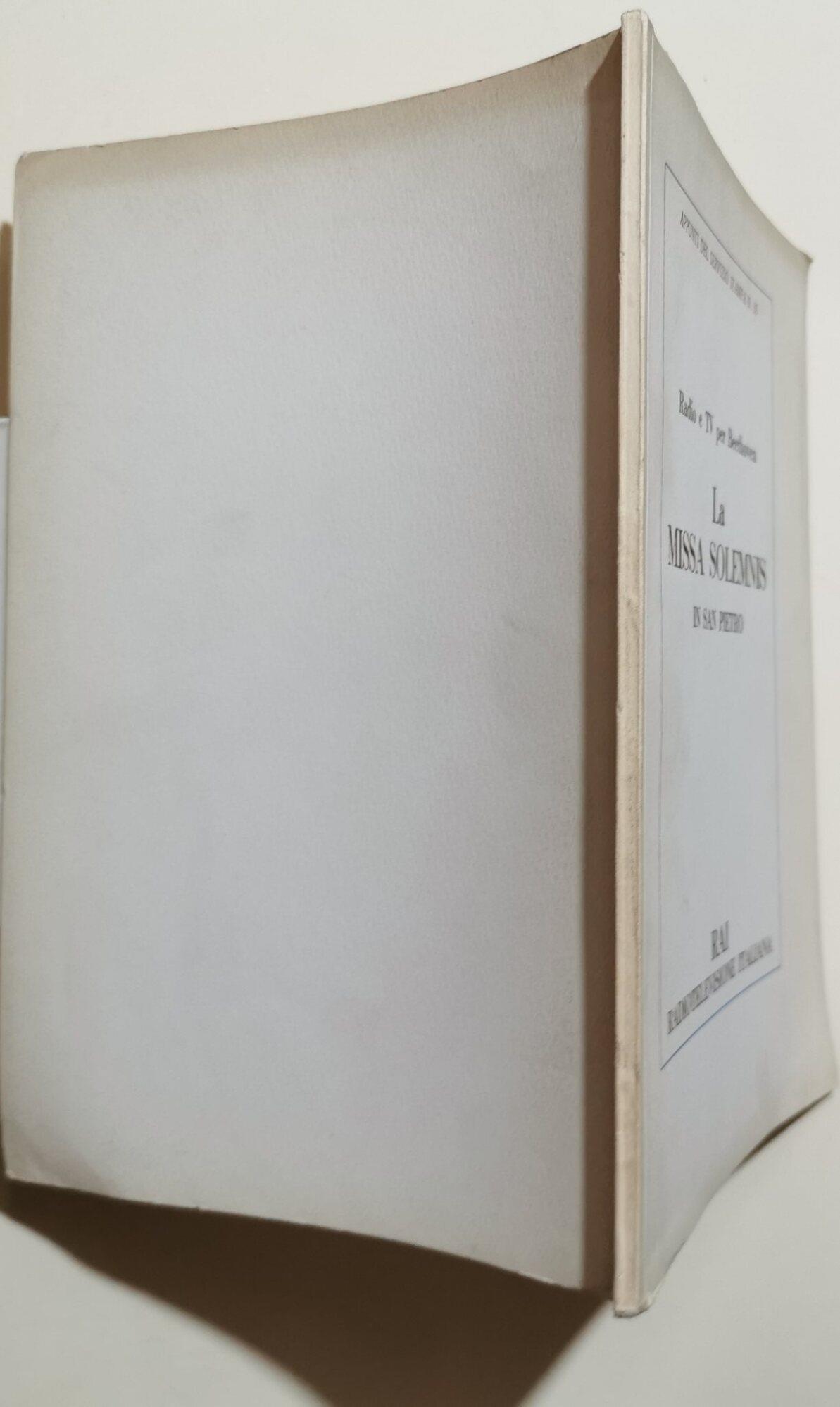 Radio e Tv per Beethoven - La Missa Solemnis in San Pietro