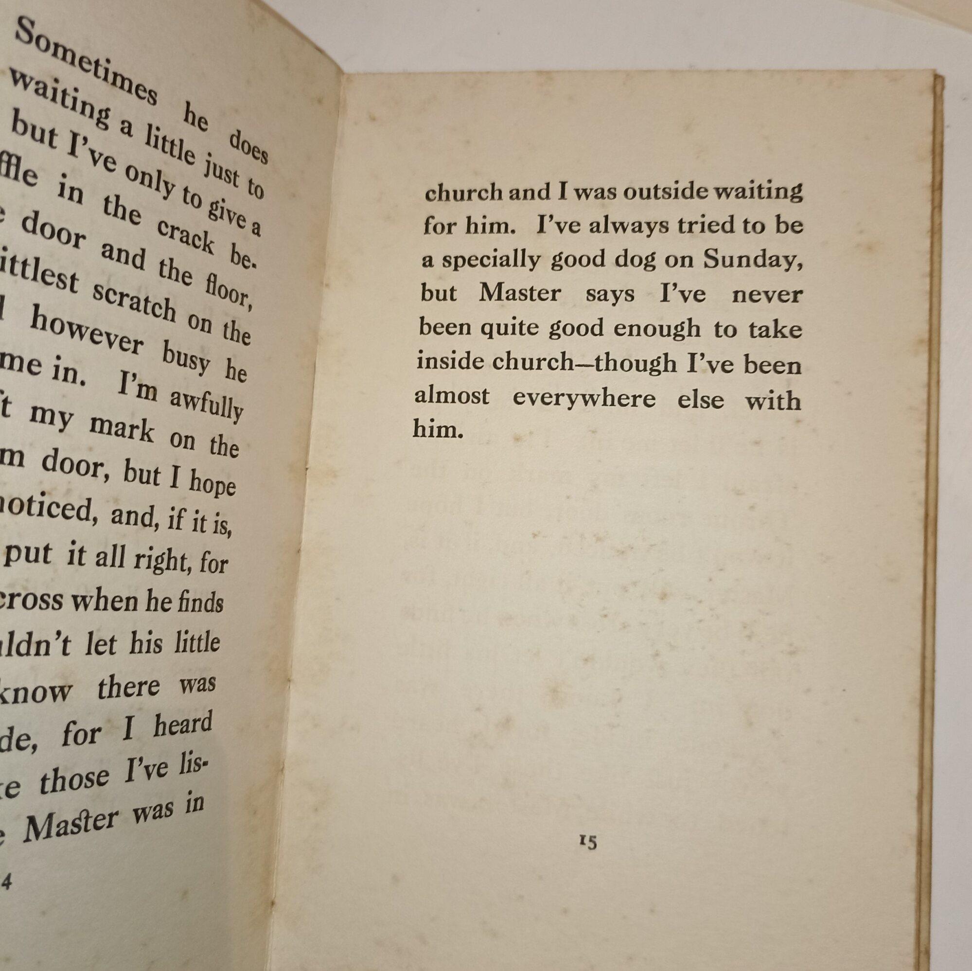 Wherès Master? The King's Dog