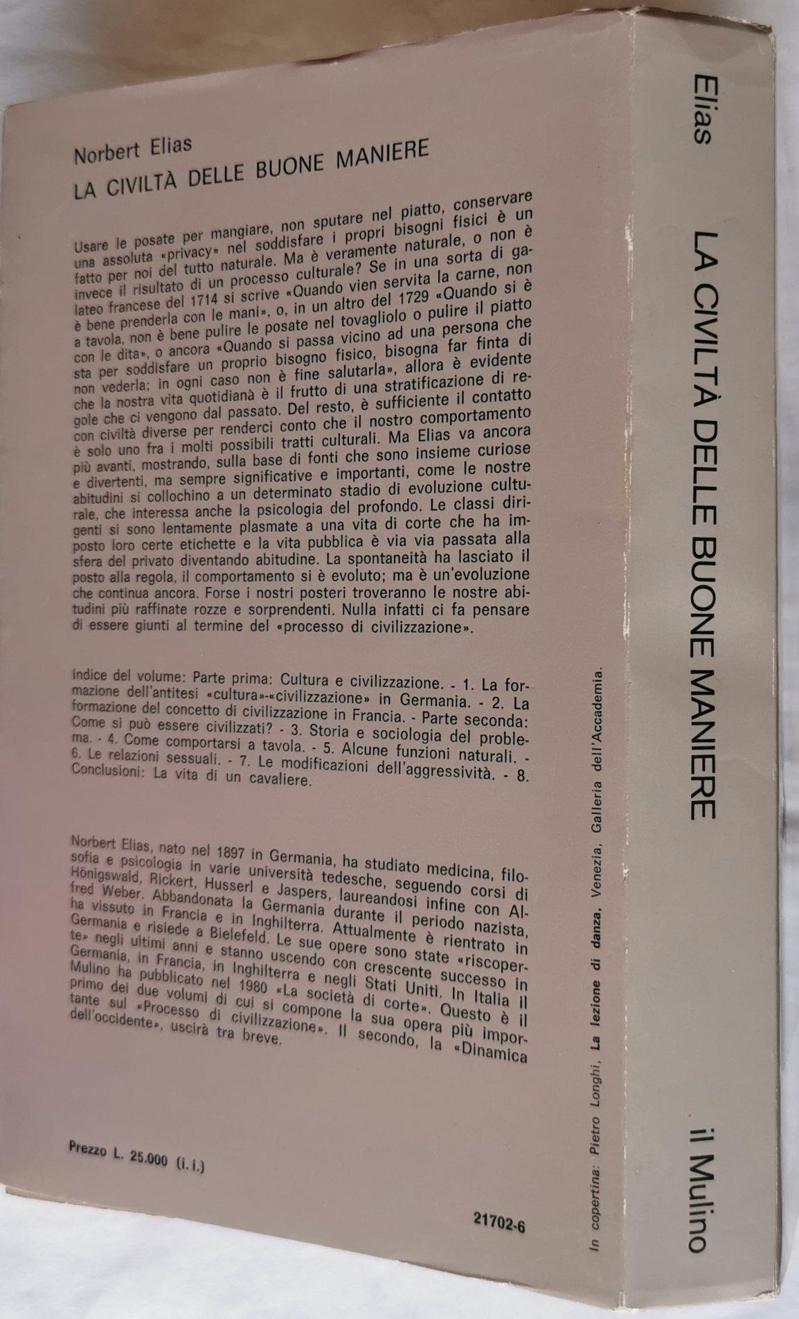 La civiltà delle buone maniere