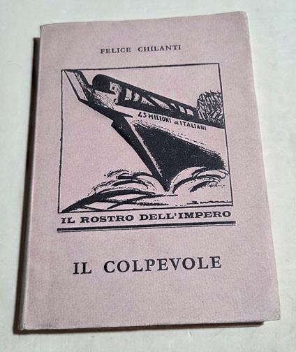 Il colpevole - Felice Chilanti - copertina