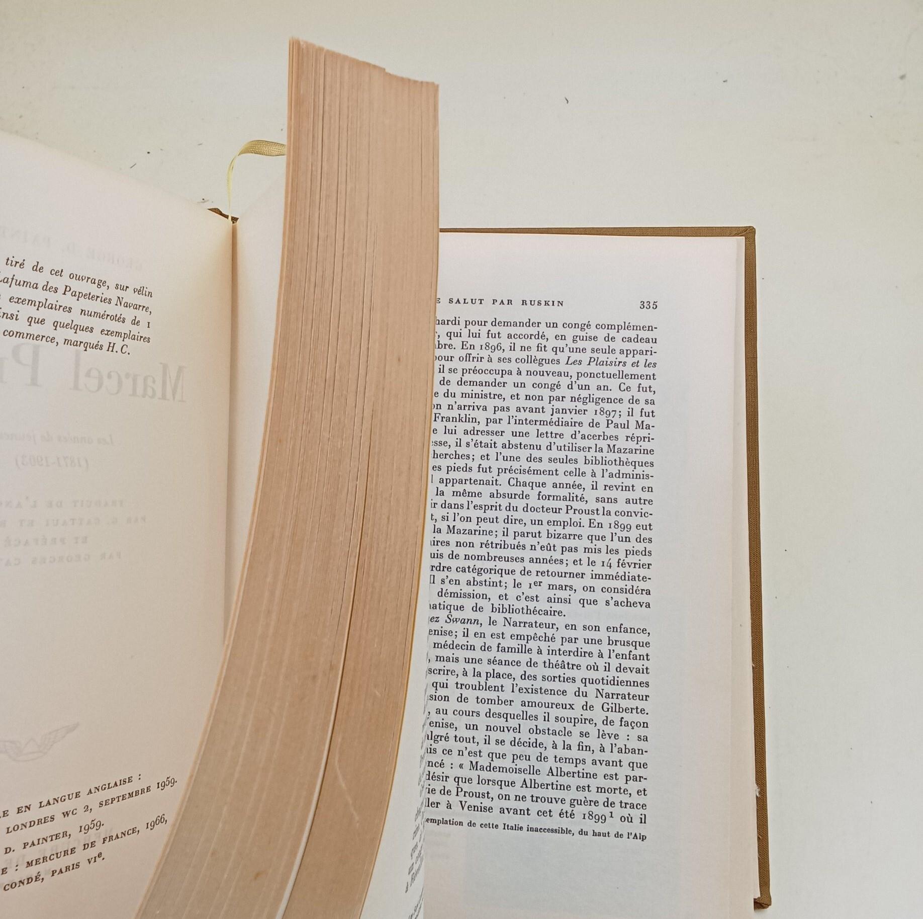 Marcel Proust- Les annees de jeunesse ( 1871- 1903)