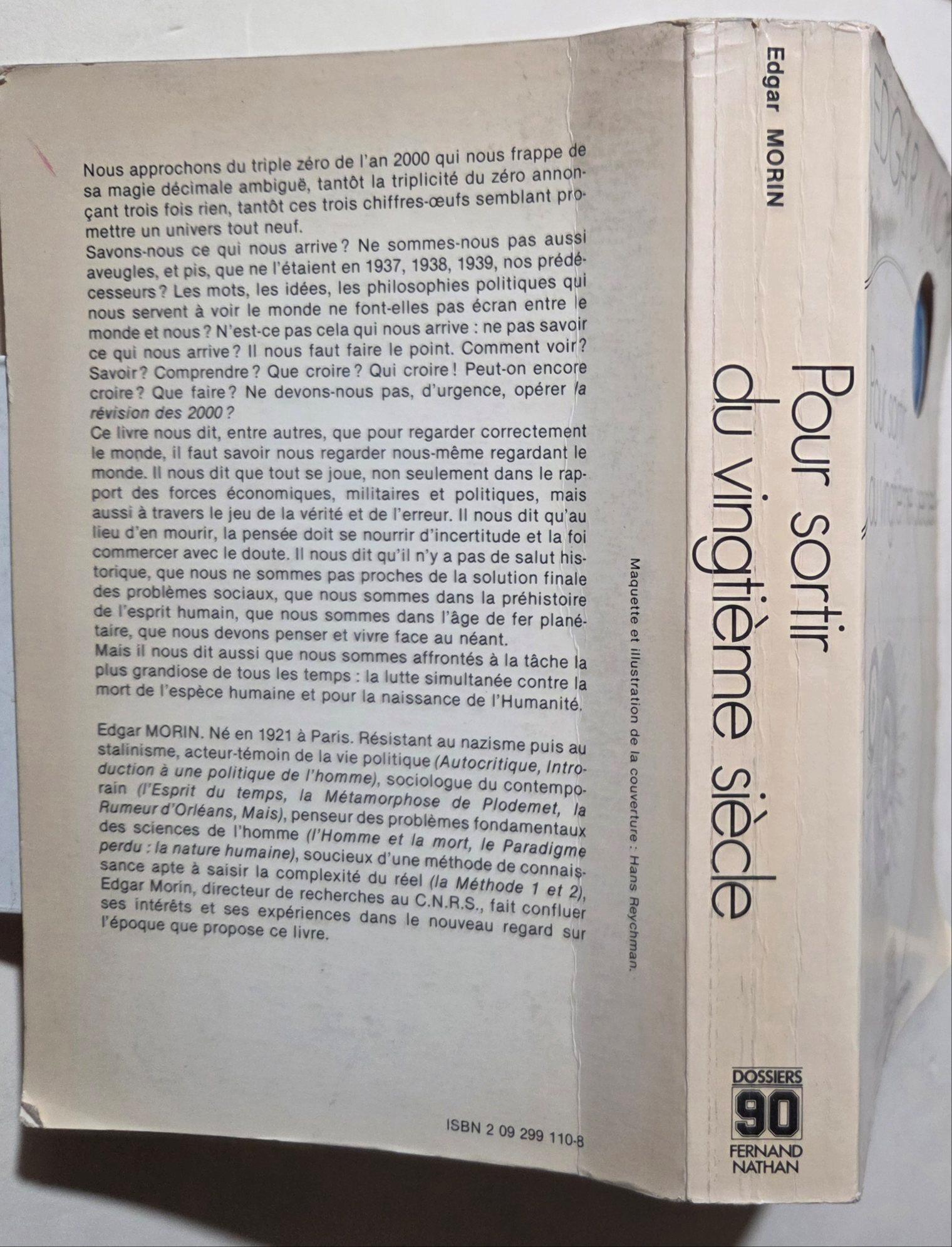 Pour sortir du vingtième siècle