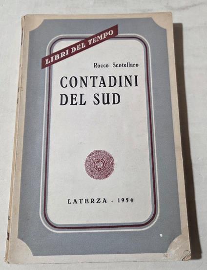 Contadini del Sud - Rocco Scotellaro - copertina