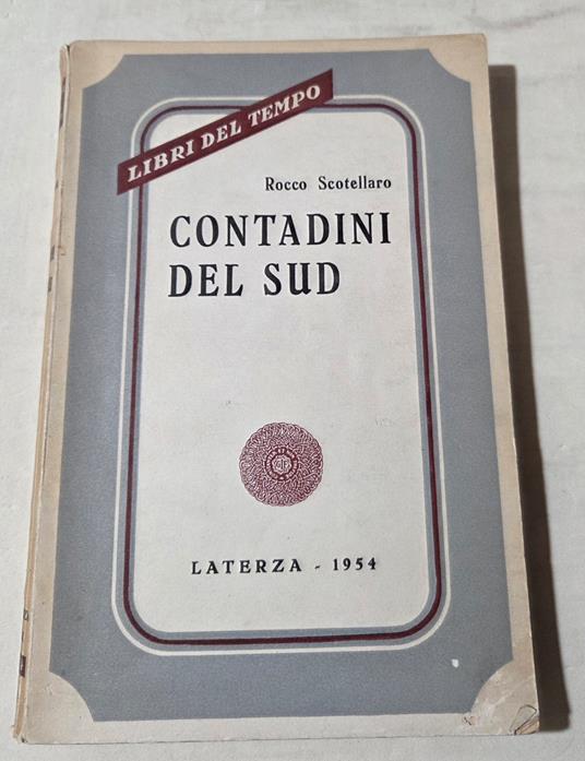 Contadini del Sud - Rocco Scotellaro - copertina