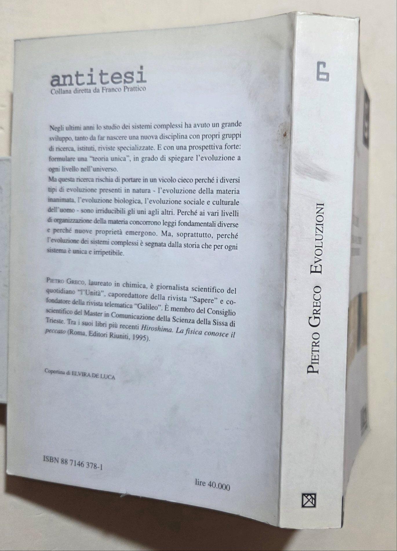 Evoluzioni. Dal big bang a Wall Street: la sintesi impossibile