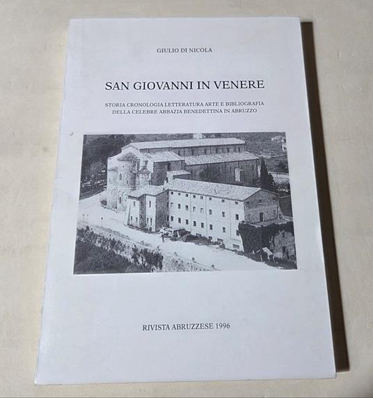 San Giovanni in Venere - Giulio Di Nicola - copertina