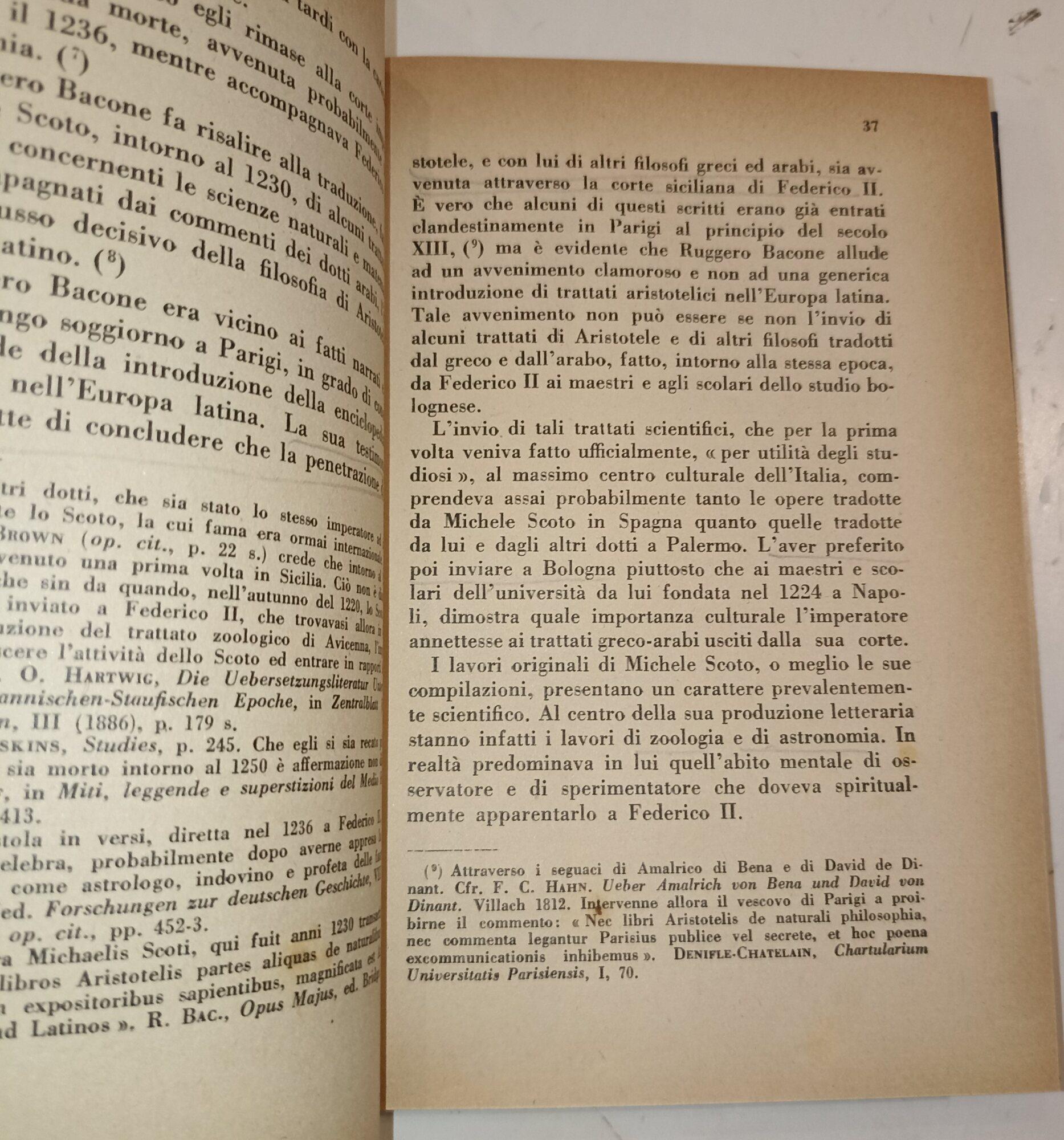 La cultura alla corte di Federico II imperatore