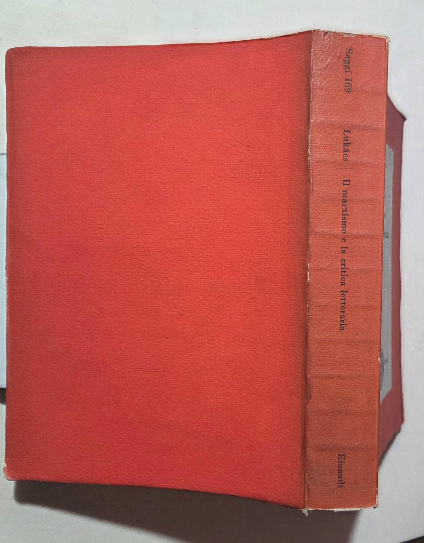 Il marxismo e la critica letteraria