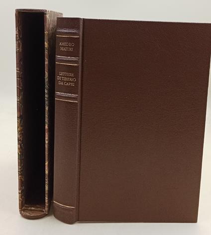 Lettere di Tiberio da Capri - Amedeo Maiuri - copertina
