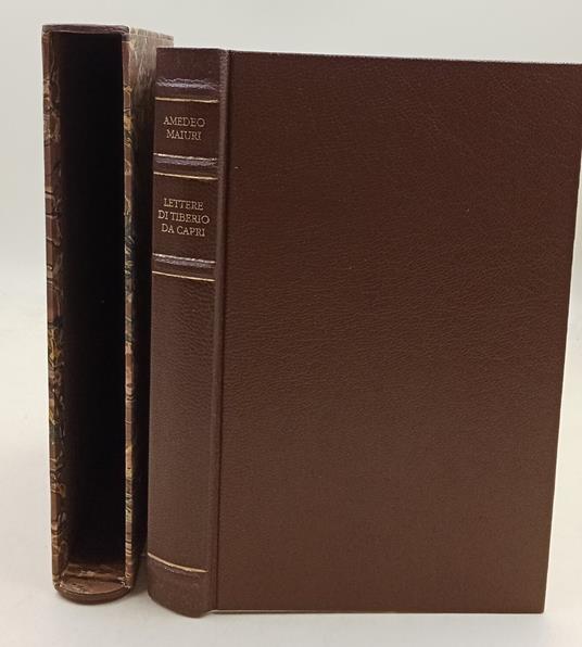 Lettere di Tiberio da Capri - Amedeo Maiuri - copertina