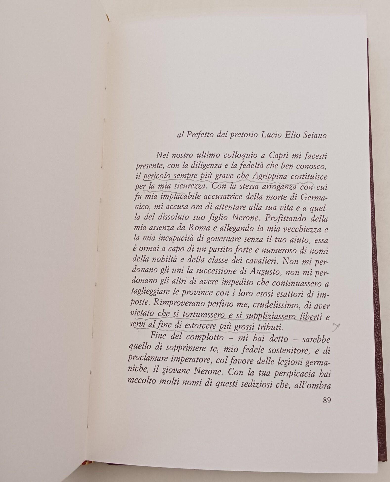 Lettere di Tiberio da Capri