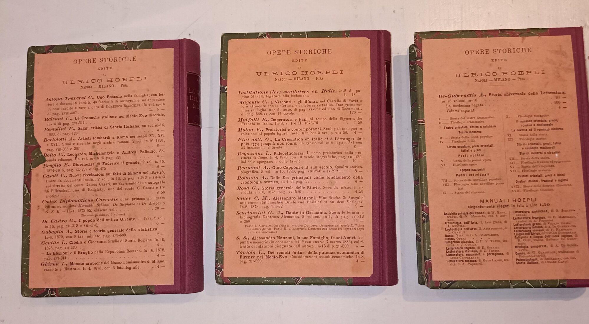 La guerra del vespro siciliano - 3 voll