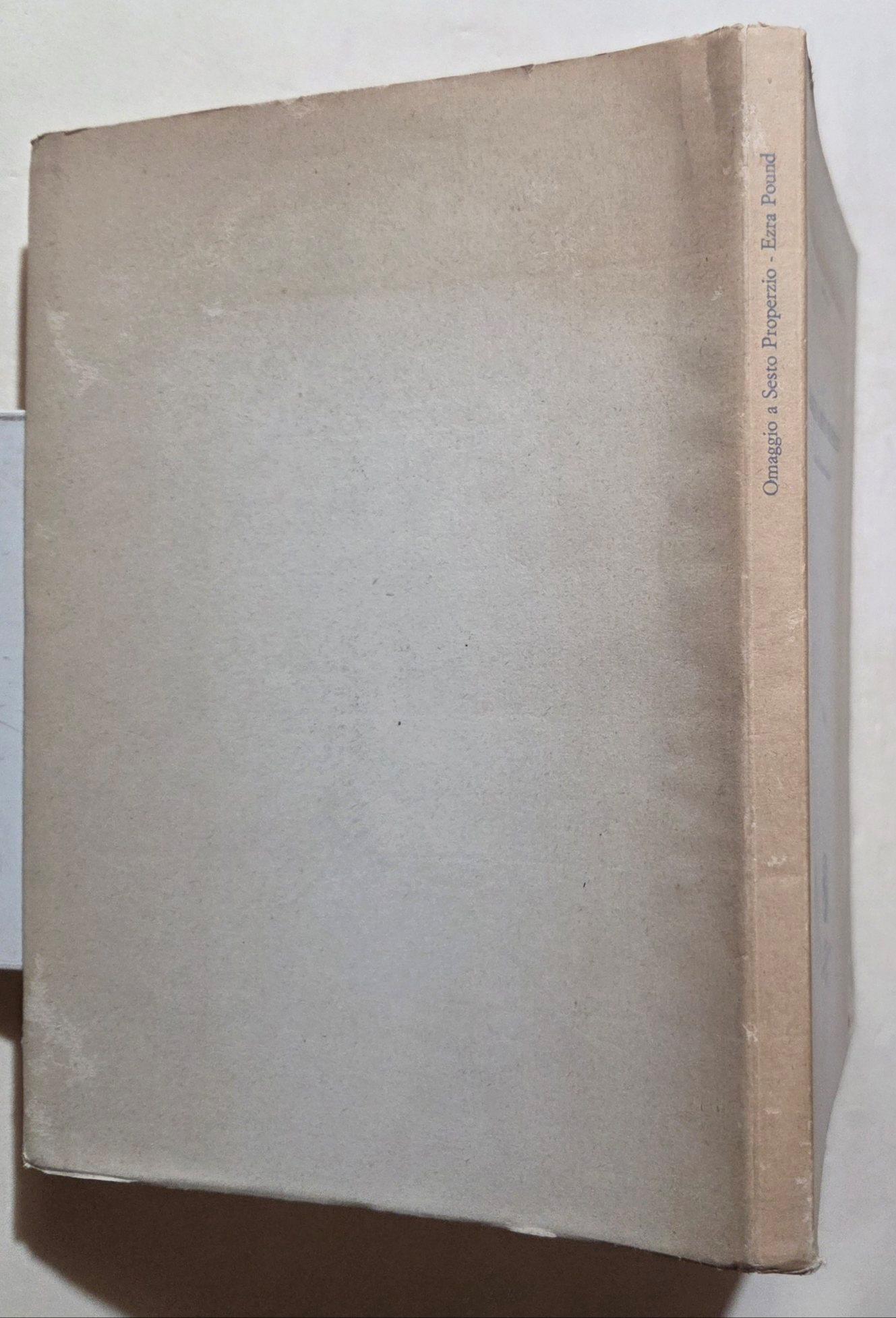 Omaggio a Sesto Properzio