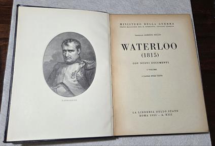 Waterloo ( 1815)- 2 Voll - Alberto Pollio - copertina