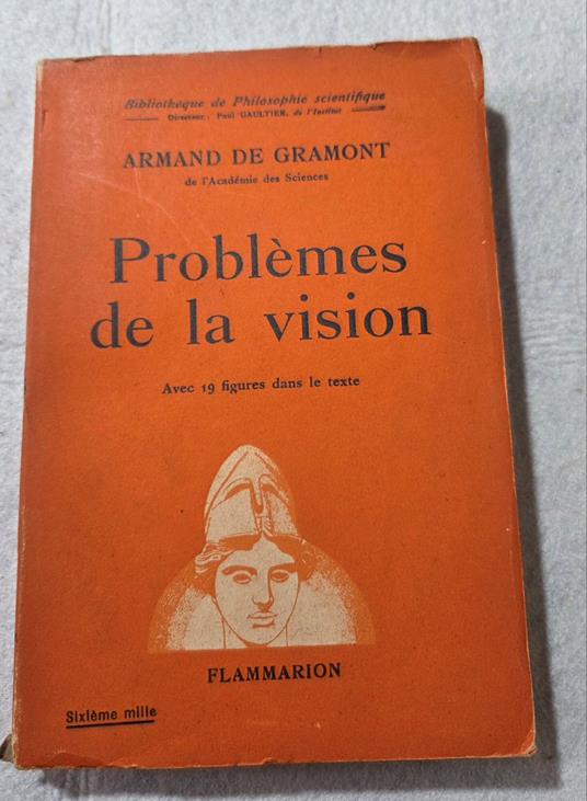 Problemes de la vision - copertina