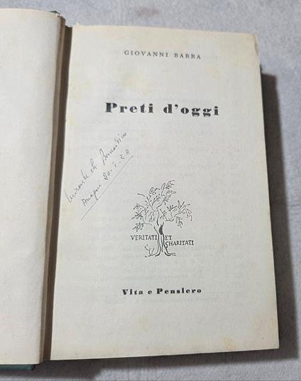 Preti d'oggi - copertina