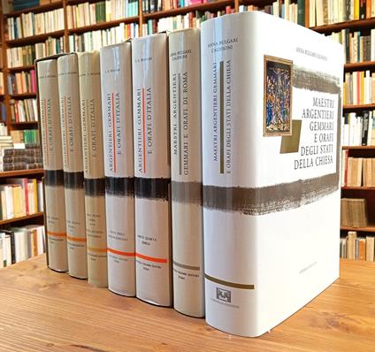 Argentieri Gemmari e Orafi d'Italia (7 Volumi. Opera completa) - Costantino G. Bulgari - copertina