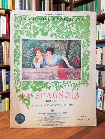 La Spagnola (Bolero) - copertina