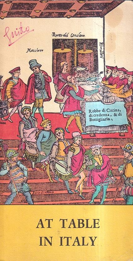 At Table in Italy - copertina