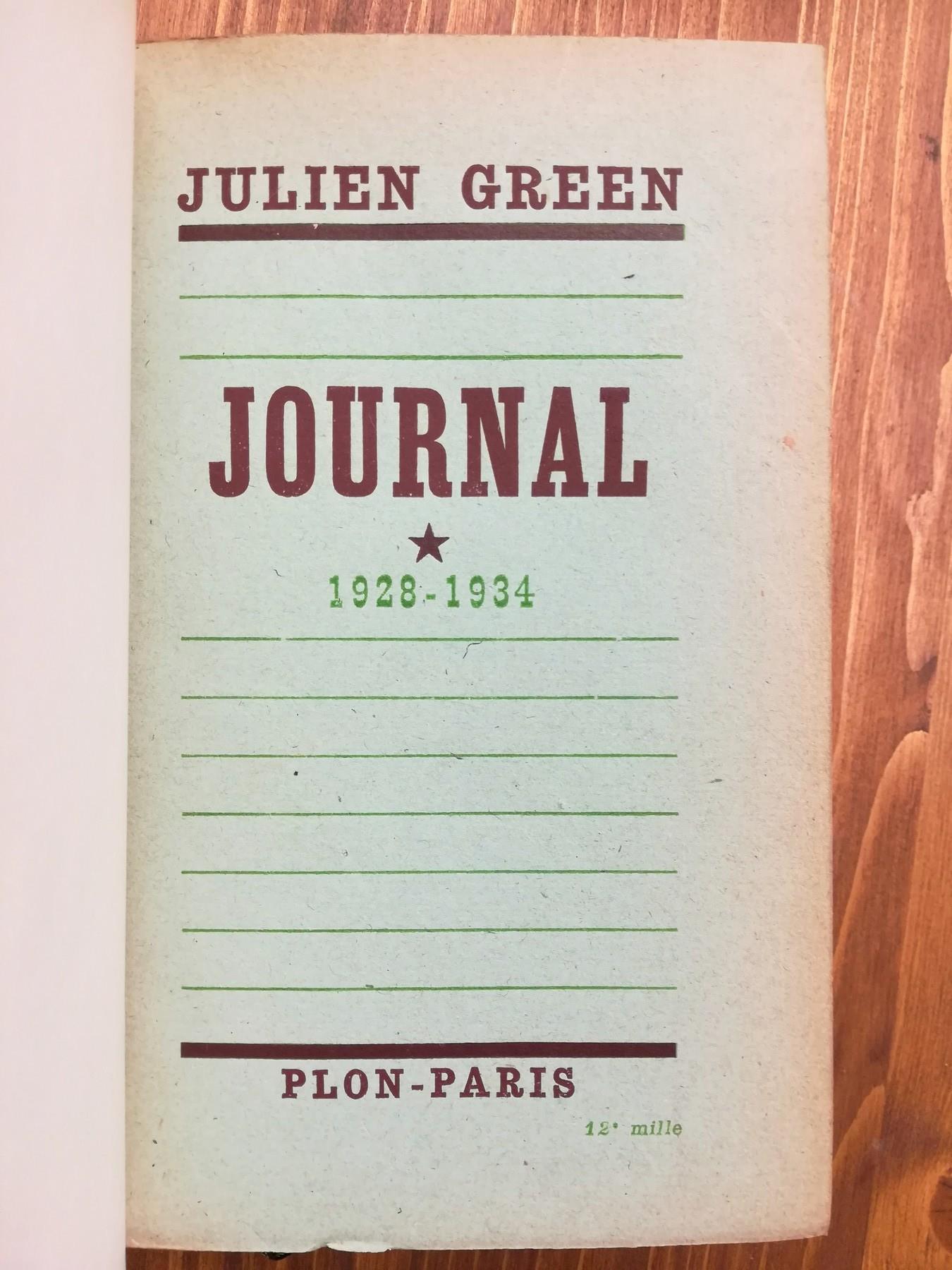 Journal - Vol. I, II, III, IV, V (1928/1950)