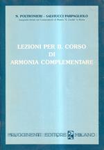 Lezioni per il corso di armonia complementare