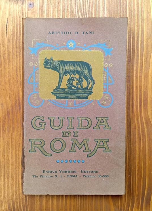 Guida di Roma - Aristide D. Tani - copertina
