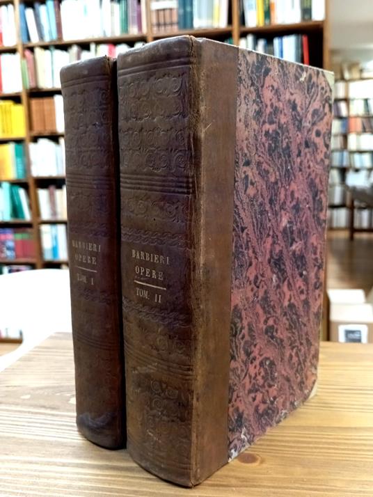 Opere (7 volumi in due tomi) - Giuseppe Barbieri - copertina