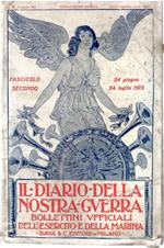 Il Diario Della Nostra Guerra Bollettini Uffuciali Dell'esercito e Della Marina Fascicolo Secondo (24cgiugno - 24 Luglio 1915)