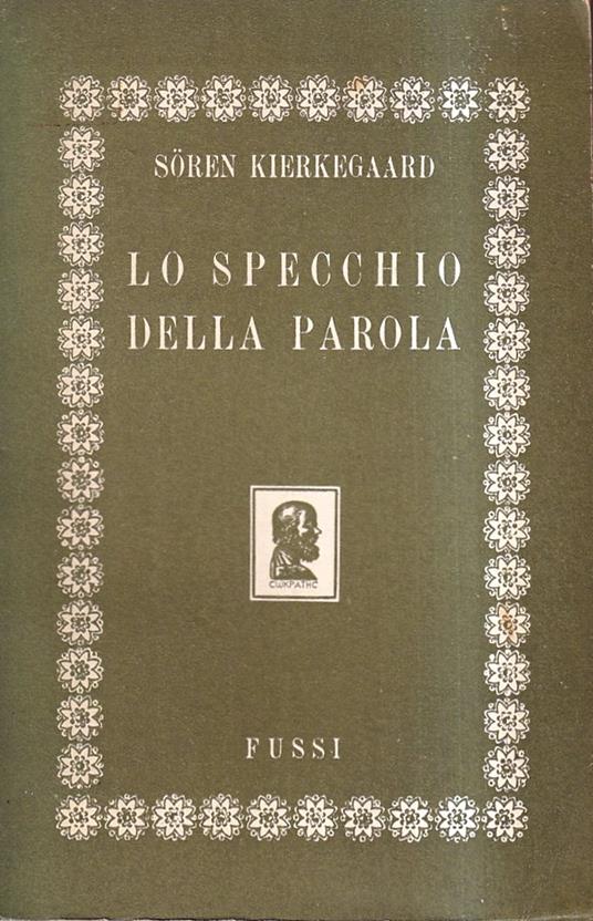 Lo specchio della parola - Sören Kierkegaard - copertina